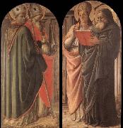 Fra Filippo Lippi The Doctors of the Church oil painting